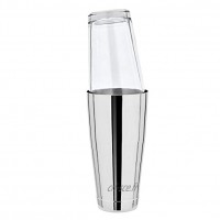 Boston Shaker complet avec verre original en acier inoxydable 828 ml.
