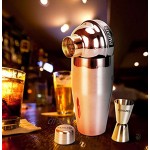 PADIAFEL Shaker à cocktails outils de bar set professionnel pour barman kit d’accessoires pour la maison