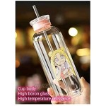 WEIGENG Gobelet à eau grande capacité Sailor Moon avec paille pour femme couleur : 2