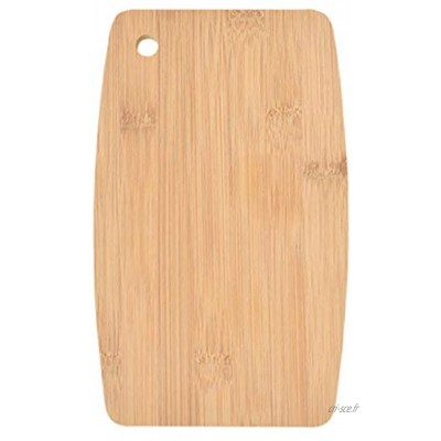 Demarkt Planche à découper en bambou Planche à petit-déjeuner en bois À utiliser comme planche de cuisine planche à petit-déjeuner planche à pain et planche de service.