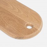 OYOY Living Design Yumi Cutting Board Planche à pain Planche à découper Coins arrondis 48 x 22,5 x 2 cm en frêne certifié FSC