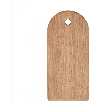 OYOY Living Design Yumi Cutting Board Planche à pain Planche à découper Coins arrondis 48 x 22,5 x 2 cm en frêne certifié FSC