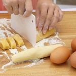 Pâte à tarte Grattoir Cutter plastique Moule Décoration de gâteaux hachoir Coupe pâte à pizza Pâtisserie à pain séparateur couteau