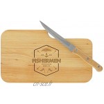 Planche à pain en bois avec couteau et couteau en fer Planche à découper en bois pour homme Idée cadeau pour lui