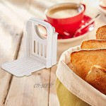 Trancheuse à pain trancheuse à pain pliable trancheuse à pain bagel pour sandwich pain fait maison rapide et sûre pour outils de cuisine et gadgets