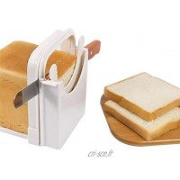 Trancheuse à pain trancheuse à pain pliable trancheuse à pain bagel pour sandwich pain fait maison rapide et sûre pour outils de cuisine et gadgets