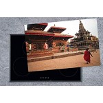 MuchoWow Protège-Plaque à Induction Kathmandu Durbar Square 80x52 cm