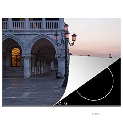 MuchoWow Protège-Plaque à Induction Place Saint-Marc à Venise 70x52 cm