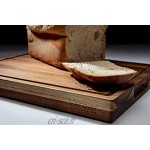 Niveau Grande planche à découper en bois d'acacia épais de qualité supérieure Plateau de service en bois fromage charcuterie pain pâturage