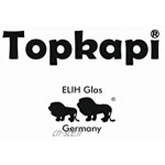 Topkapi Lot de 6 verres à thé turcs « Filiz » ~ 111 cc transparents.