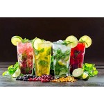Topkapi Miami Party Nights 250.880 Lot de 6 verres XL 36 cl pour cocktail long drink mojito jus eau hauteur ~ 12 cm
