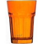 Topkapi Miami Party Nights 250.880 Lot de 6 verres XL 36 cl pour cocktail long drink mojito jus eau hauteur ~ 12 cm