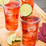 Verre à boisson verre à boisson Verre à double paroi Forma 10 oz Boîte 10 ct Articles de restauration