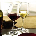 Divino Bormioli Rocco Lot de 24 verres à vin 12 Divino pour vin rouge 53 cl + 12 Divino pour vin blanc 44 cl Élégance à table