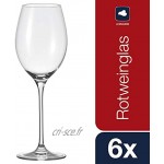 Leonardo 061633 Cheers 6 Verres a Vin Rouge 52 cl