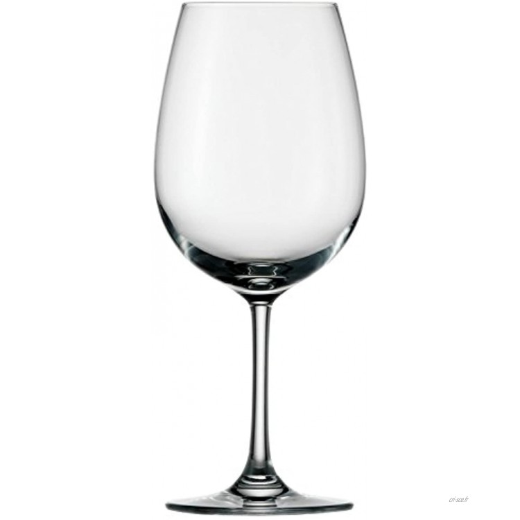 STÖLZLE LAUSITZ Verres à vin rouge de Bordeaux 540ml I verres à vin rouge set de 6 I verres à vin résistant au lave-vaisselle incassable I pour de nombreux cépages I meilleure qualité