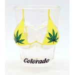 Colorado Verre à shot 3D en forme de buste de bikini