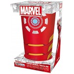 ABYstyle Verre XXL Iron Man – Marvel – Rouge – Grand verre 400 ml