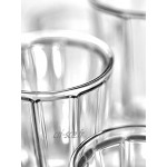 SERAX Serax Surface glassware by Sergio Herman Lot de 8 verres à eau Transparent 6,5 x 6 cm pour 100 ml